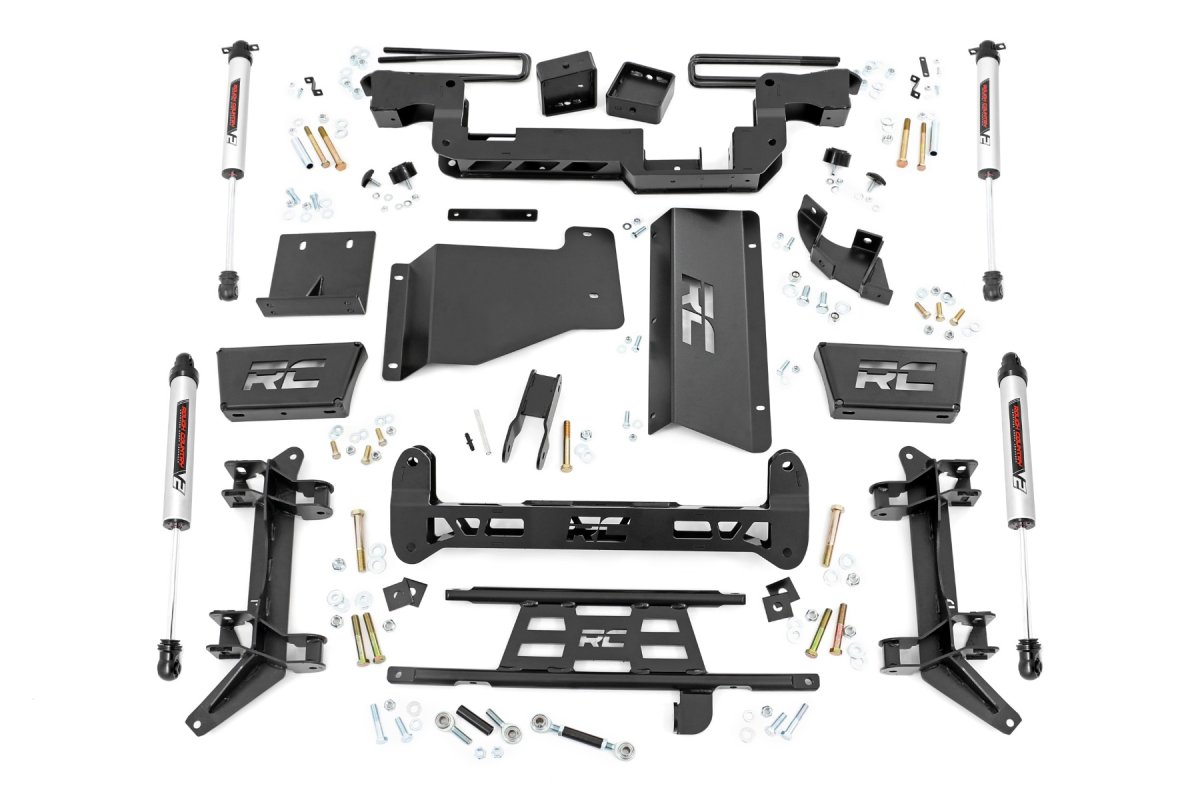 Chevrolet K3500 Suspension Lift Kit - Rough Country - 6 Inch Lift Kit | 8-Lug | V2 - '88-'00